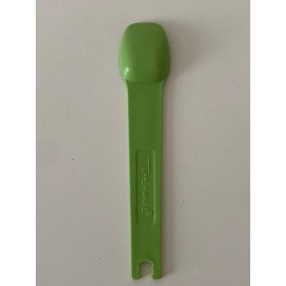 Tupperware Stacking Cookie Cutters Measuring Spoons Lot of 10 vintage - Picture 16 of 16